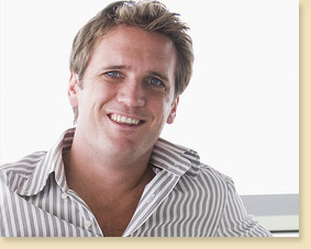 man smiling